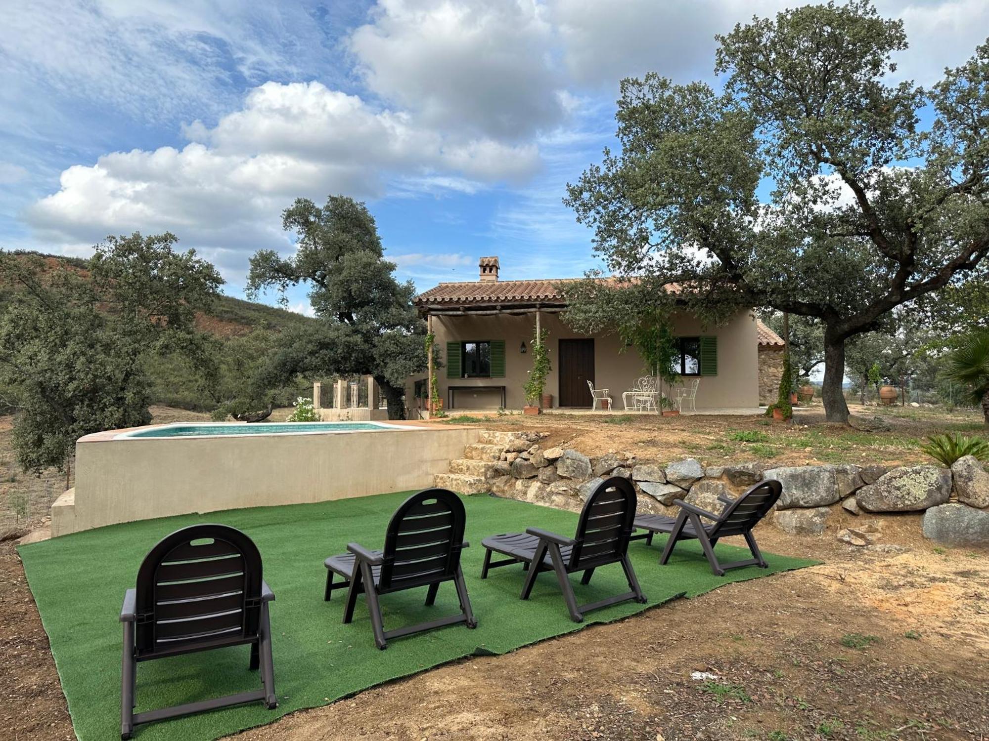 Alojamiento Rural En Aracena. Finca El Rehilete Esterno foto