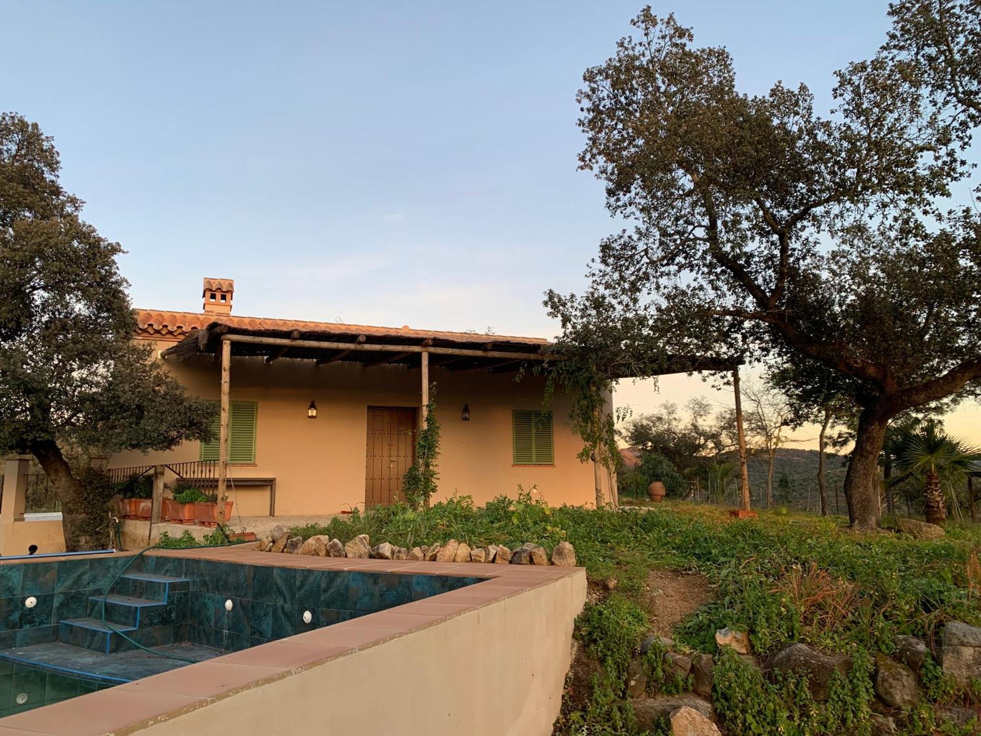 Alojamiento Rural En Aracena. Finca El Rehilete Esterno foto